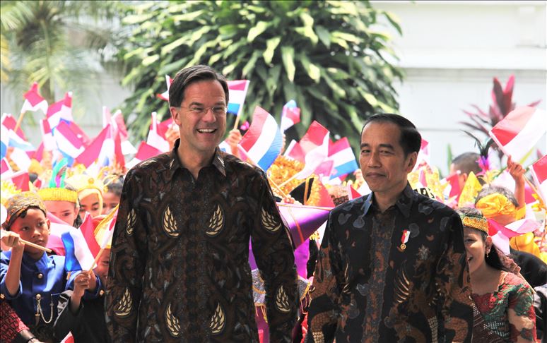 Presiden Joko Widodo terima kunjungan PM Belanda Mark Rutte