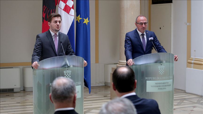 "Kroacia mbështet rrugën evropiane të Shqipërisë"