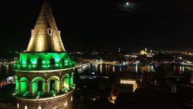 Istanbul: Green shines spotlight on cerebral palsy