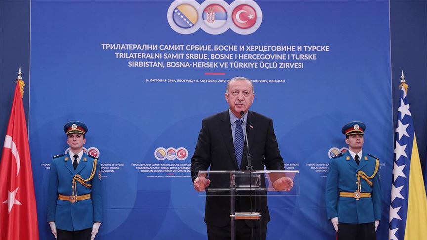 Erdogan nakon trilaterale u Beogradu: Što prije riješiti pitanje formiranja vlasti u BiH