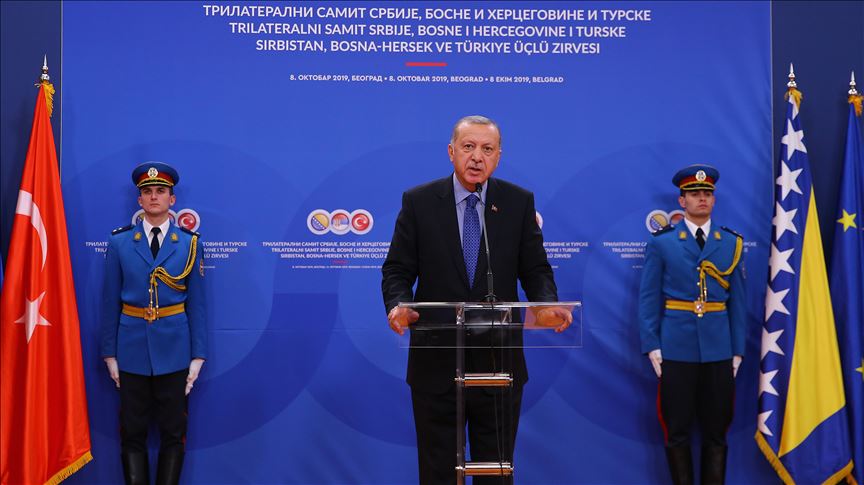 Erdoğan: Autostrada Sarajevë-Beograd, e rëndësishme për zhvillimin