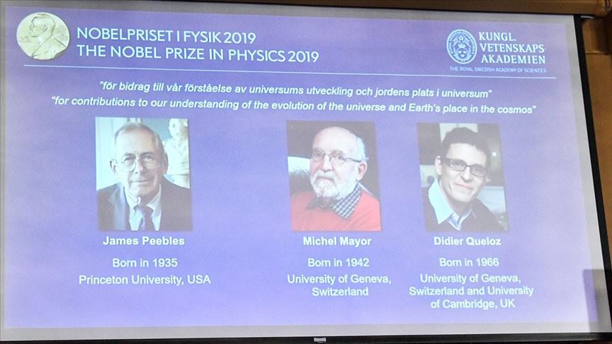 Nobel Prize in Physics awarded jointly to 3 scientists