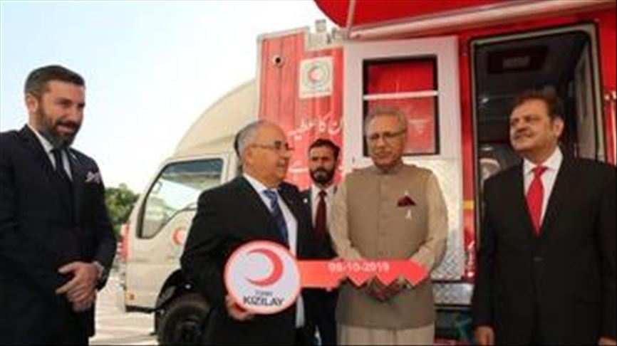 Turkey grants modern blood donation van to Pakistan
