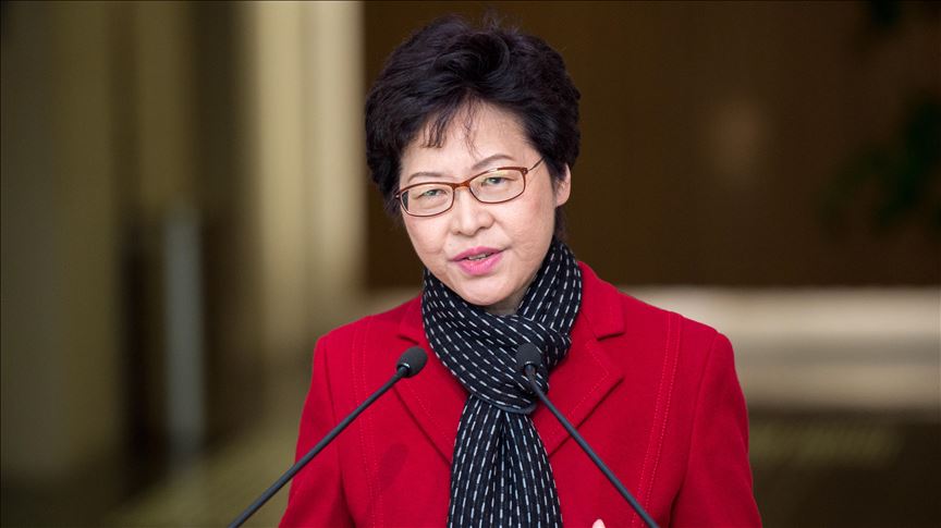 Jefa ejecutiva de Hong Kong no descarta la opción de una intervención de China