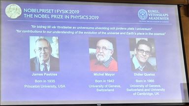 Nobel Prize in Physics awarded jointly to 3 scientists