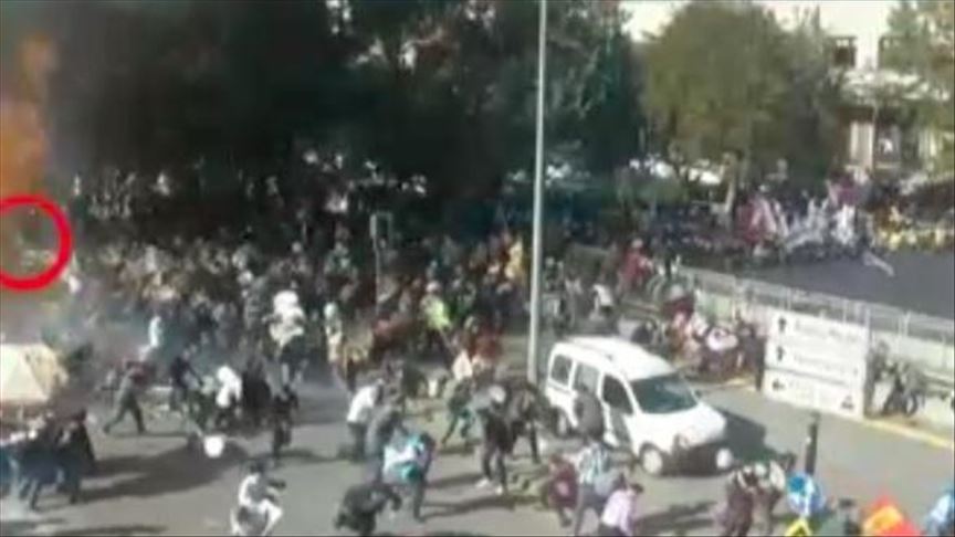 ankara gari onundeki teror saldirisinin