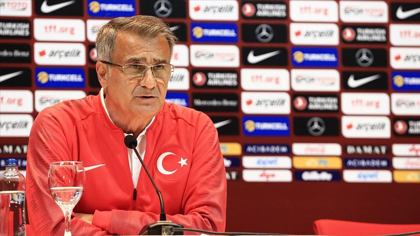 A Milli Futbol Takımı Teknik Direktörü Güneş: Türkiye figüran değil, biz büyük bir ülkeyiz