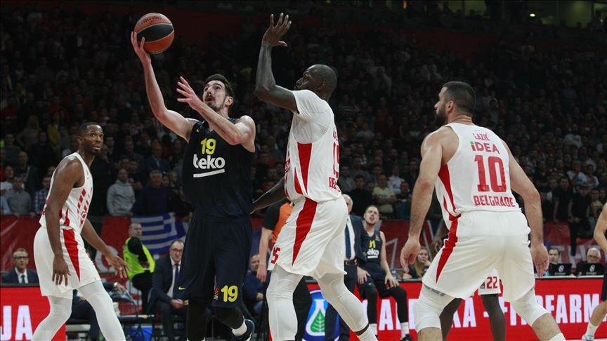 EuroLeague: Crvena Zvezda beat Fenerbahce Beko 68-56