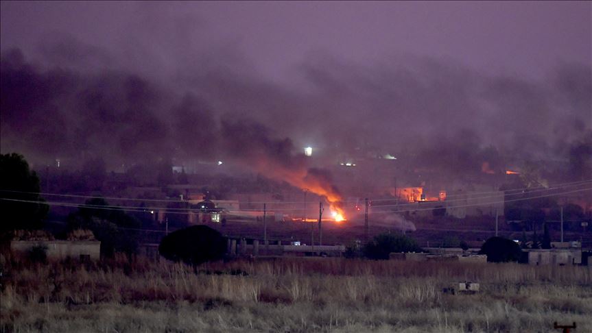 Ejército turco ataca 181 objetivos terroristas en el norte de Siria