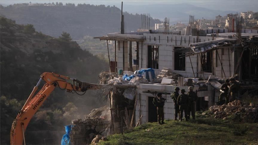 Cisjordanie occupée : L'armée israélienne démolit deux maisons Palestiniennes