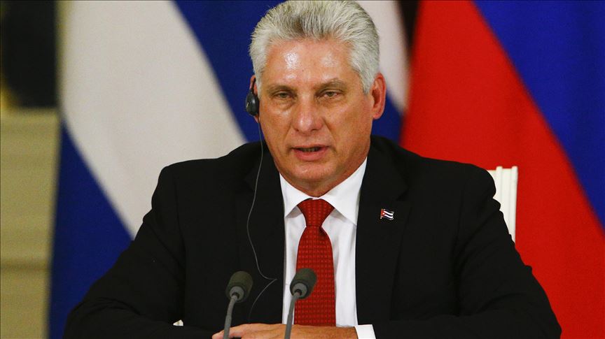 Miguel Díaz-Canel fue elegido presidente de la República en Cuba