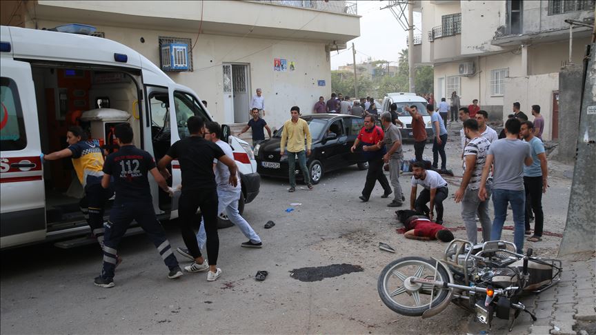 استشهاد 8 مدنيين بقصف لإرهابيي "بي كا كا" على نصيبين التركية 