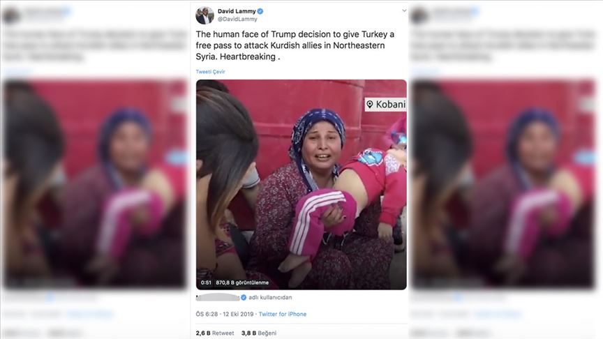 İngiliz vekil YPG/PKK'nın kara propagandasına alet oldu