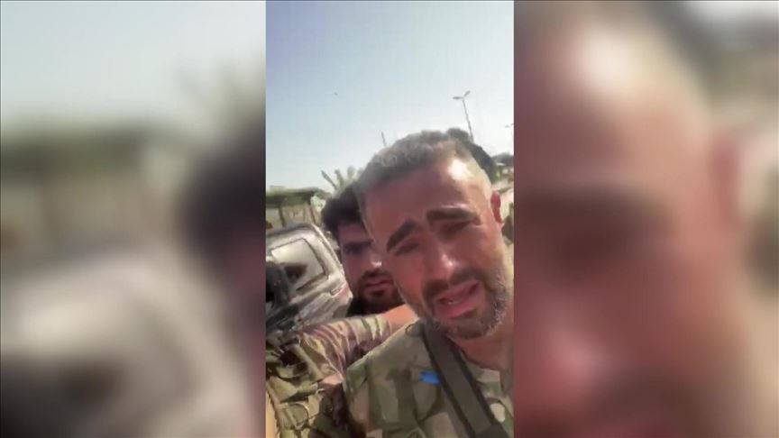 فرماندهان ارتش ملی سوریه در پی آزادسازی تل ابیض اشک شوق ریختند