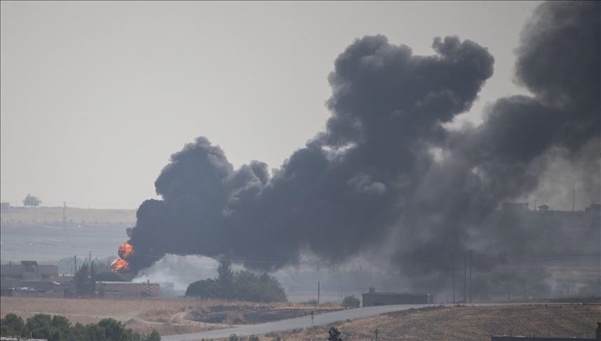 Teroris Daesh kabur setelah YPG/PKK bakar kamp tahanan di Suriah