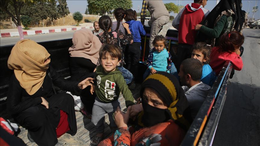Сирийцы возвращаются в очищенный от террористов Талль-Абьяд