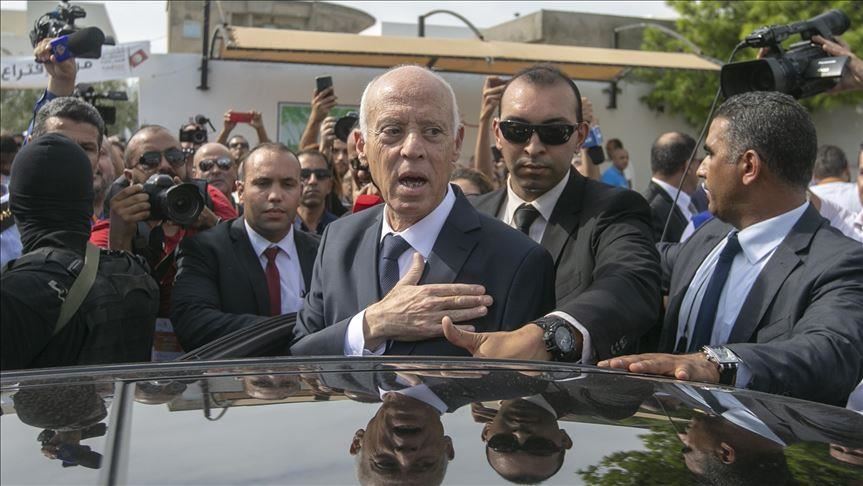 فوز قيس سعيد