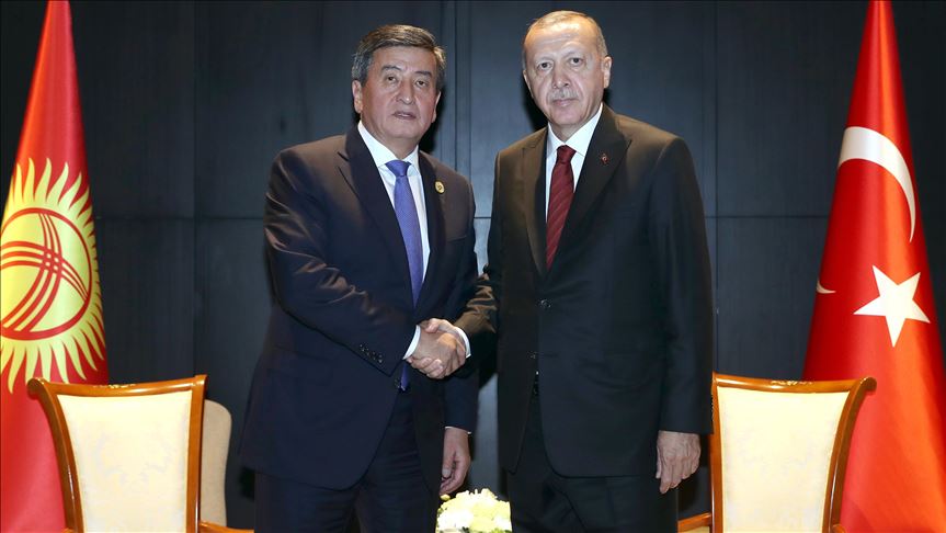 دیدار اردوغان و جینبکوف در باکو