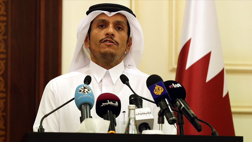Katar Dışişleri Bakanı Al Sani'den Barış Pınarı Harekatı'na destek