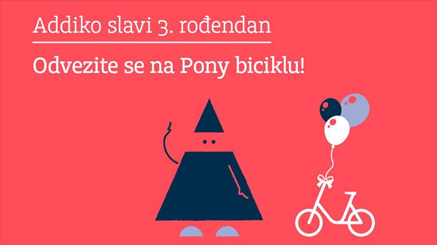 Addiko Banka Povodom Treceg Rođendana Nagrađuje Klijente Biciklima