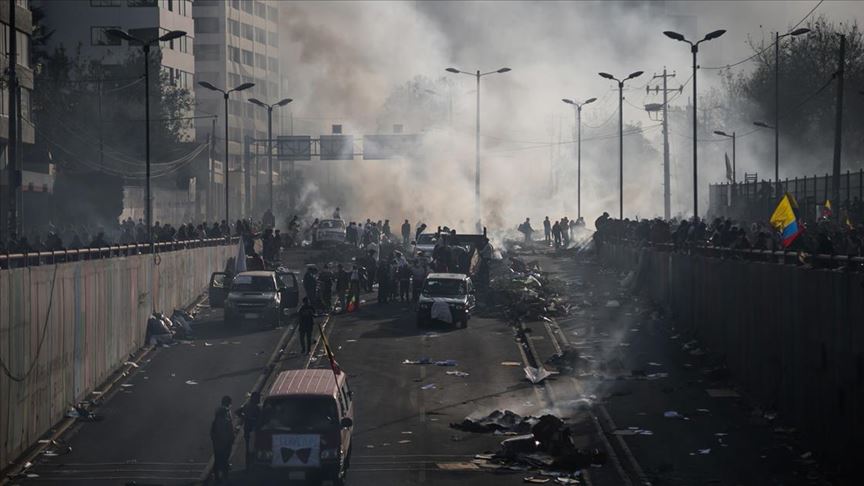 Ekvador'da 11 gün süren protestolarda 6 kişi hayatını kaybetti 