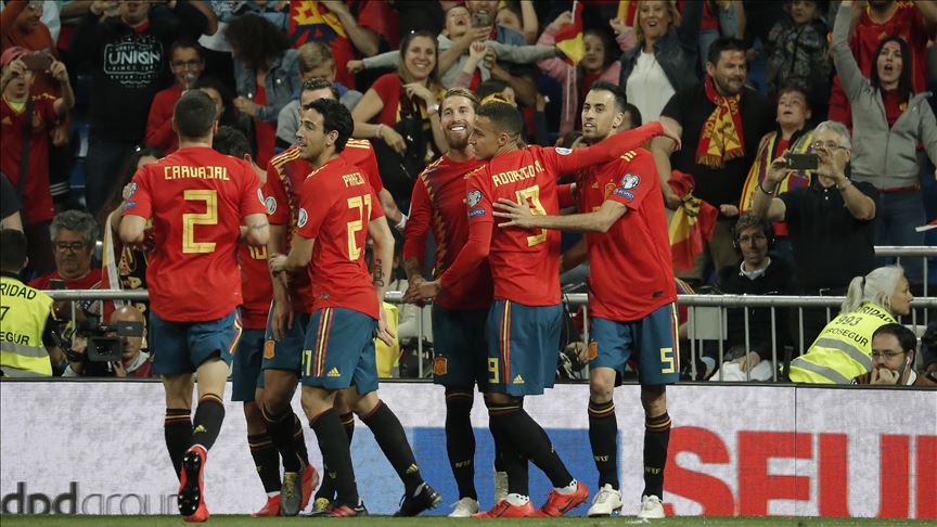 Spain book EURO 2020 spot after 1-1 draw with Sweden