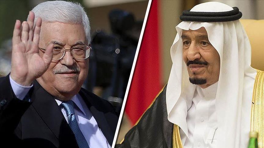 عباس يجتمع مع العاهل السعودي في الرياض