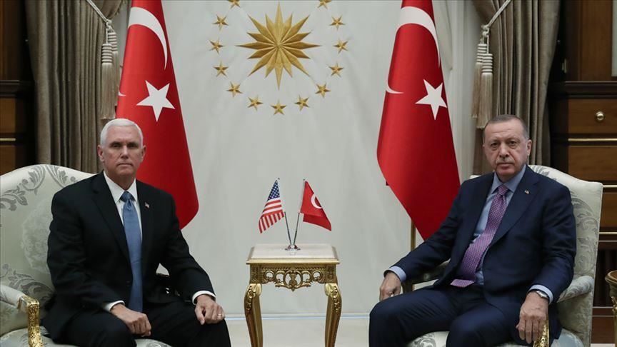 Turquie: Fin de la réunion Erdogan-Pence