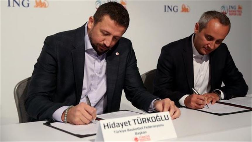 Dutch ING group sponsors Turkish basketball league