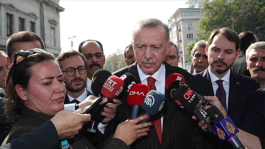 Erdogan: Teroristička organizacija ima 120 sati da napusti područje sigurne zone na sjeveru Sirije