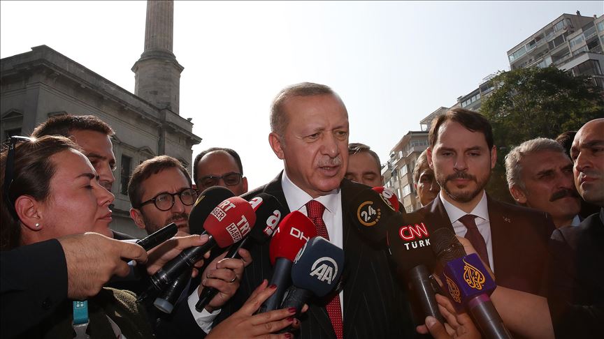 Erdoğan: Organizata terroriste ka afat 120 orë të braktisë rajonin e zonës së sigurtë