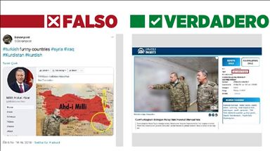 YPG/PKK usa fotos falsas para desprestigiar operación de Turquía en Siria 