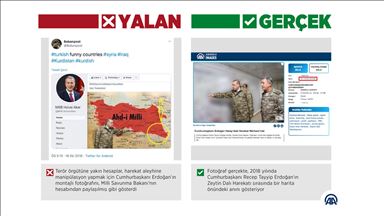 Barış Pınarı Harekatı'nı çarpıtmak için 'üst üste montaj' yaptılar