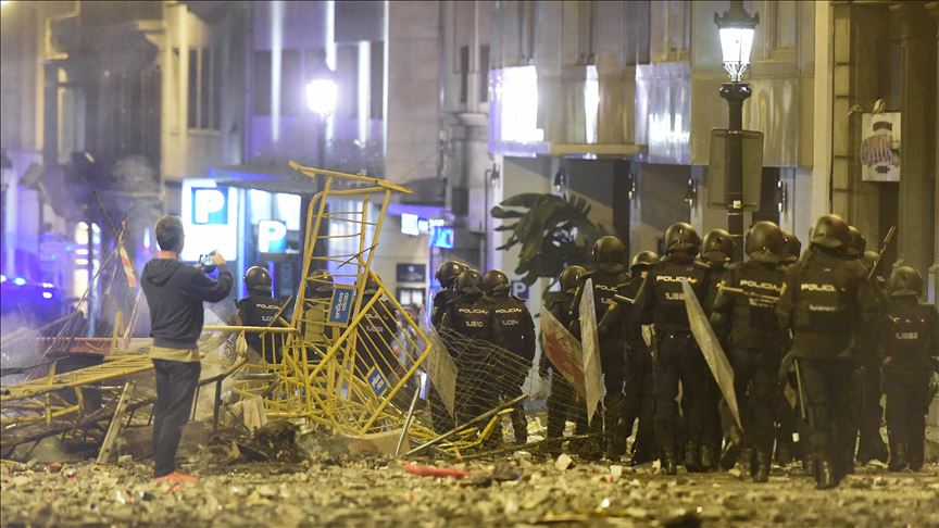 España: sexto día de protestas en Cataluña