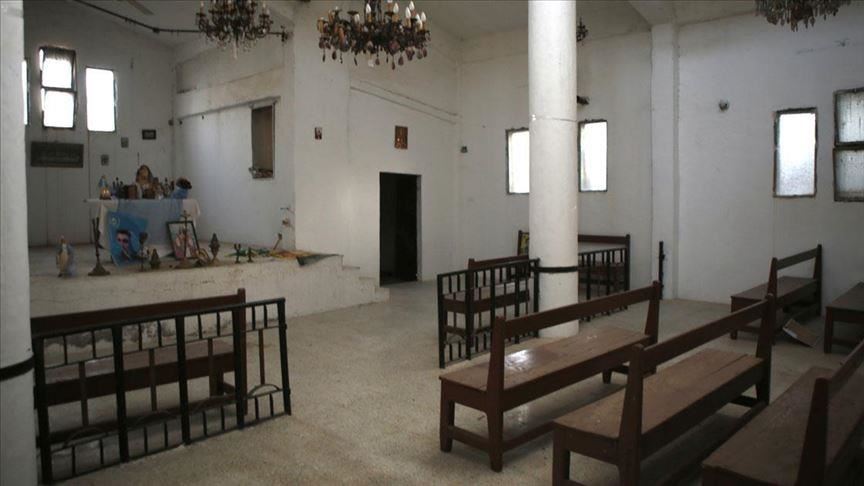 "ي ب ك/بي كا كا" الإرهابي استخدم كنيسة مقرًا له في تل أبيض