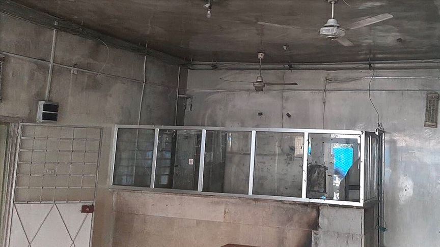 PKK'lılar Tel Abyad Hastanesi'nin malzemelerini yakmış