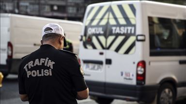İstanbul'da okul servis araçları denetlendi