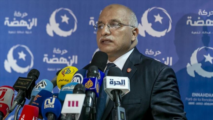 "النهضة" التونسية: رئيس الحكومة المرتقبة من الحركة ولا تفاوض بالأمر 