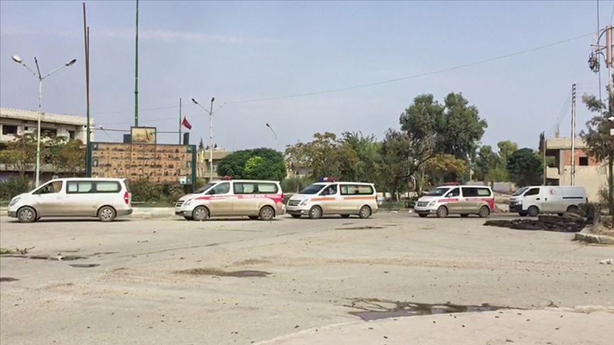 Milli Savunma Bakanlığı: 86 araçlık konvoy Rasulayn'dan çıkış yaptı