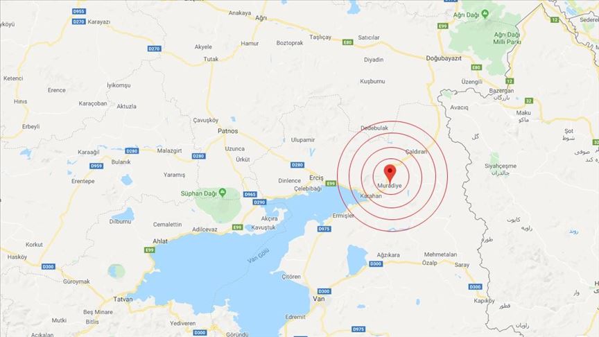 وقوع زمین‌لرزه 4 ریشتری در استان وان ترکیه