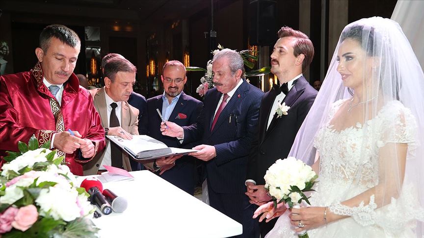 TBMM Başkanı Şentop, nikah şahidi oldu