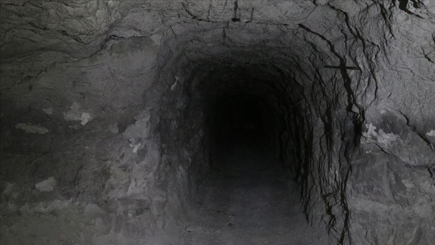 تصویربرداری خبرگزاری آناتولی از تونل تروریست‌ها در راس‌العین
