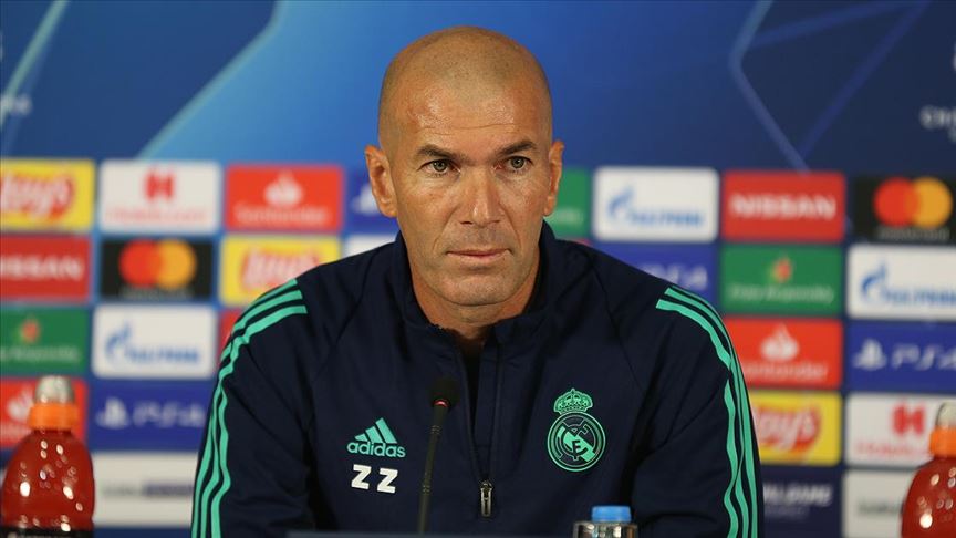 Real Madrid Teknik Direktörü Zidane: Kazanmak için elimizden geleni yapacağız