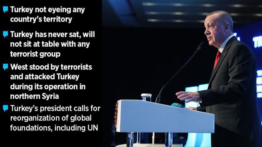 'Turkey will never sit at table with terror groups'