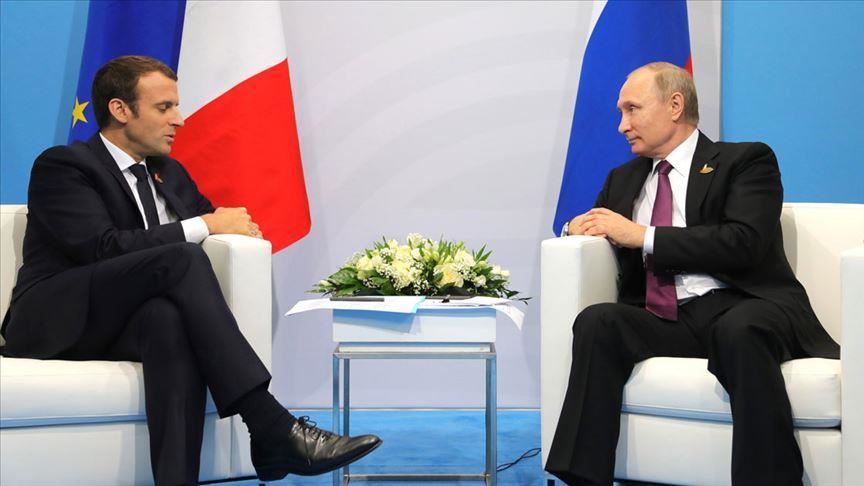 Путин и Макрон обсудили Сирию