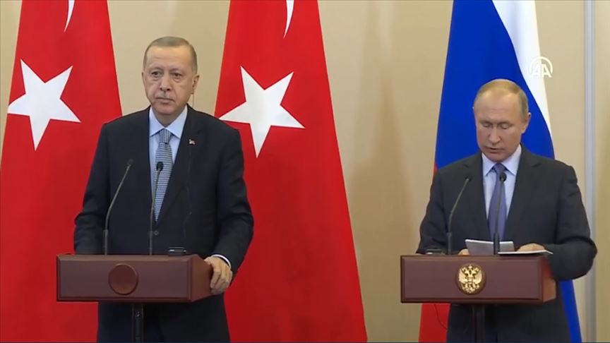 Cumhurbaşkanı Erdoğan: YPG'li teröristler silahlarıyla beraber bölgenin dışına çıkarılacak