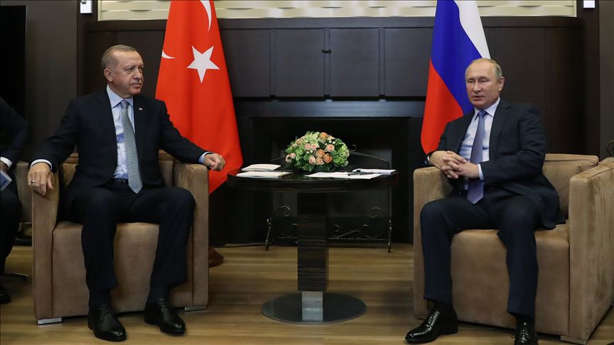 دیدار 6 ساعته اردوغان و پوتین با محور شمال سوریه