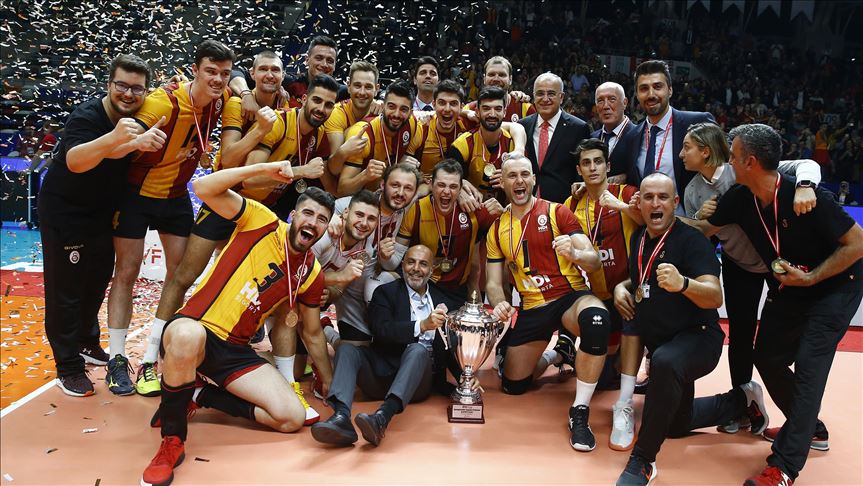 Voleybolda Şampiyonlar Kupası Galatasaray'ın