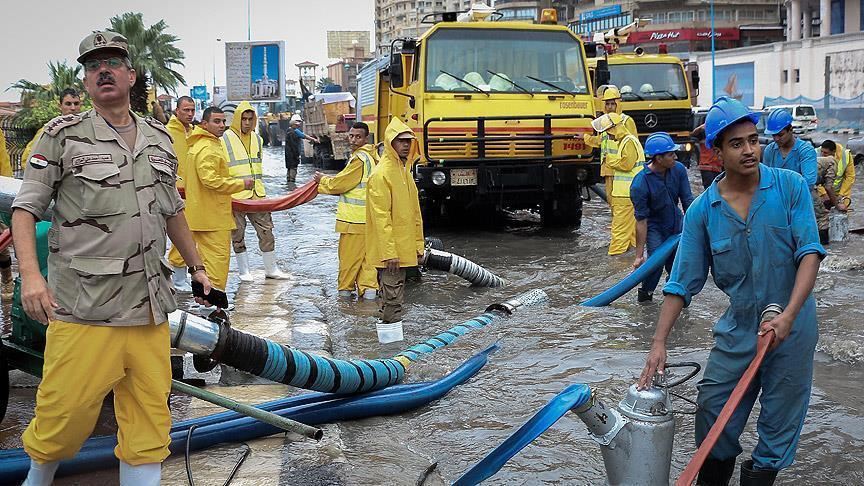 Heavy rains, floods kill 19 in Egypt