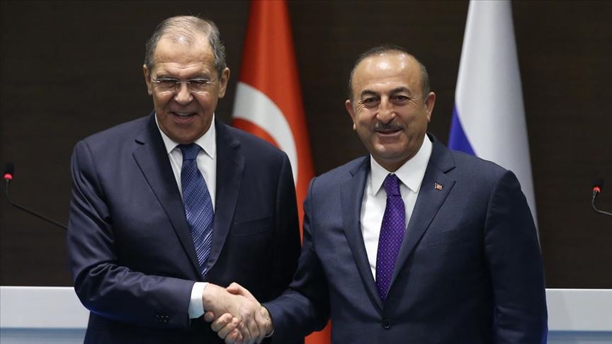 Lavrov ve Çavuşoğlu, Suriye'nin kuzeydoğusunu görüştü